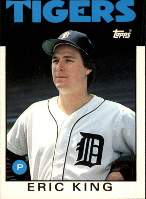 1986 Topps Traded #53T Eric King