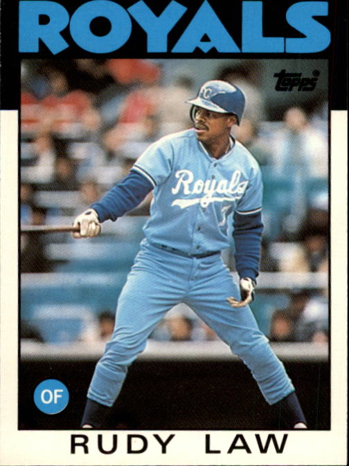 1986 Topps Traded #62T Rudy Law