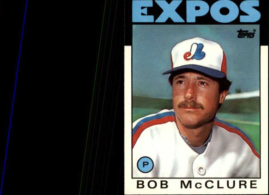 1986 Topps Traded #71T Bob McClure