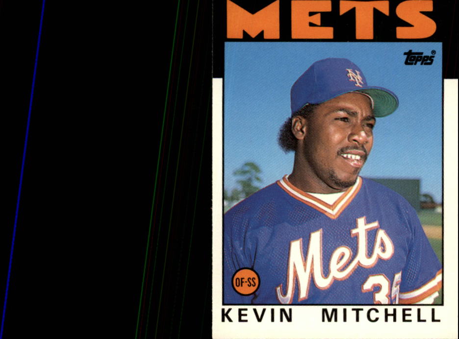 1986 Topps Traded #74T Kevin Mitchell XRC
