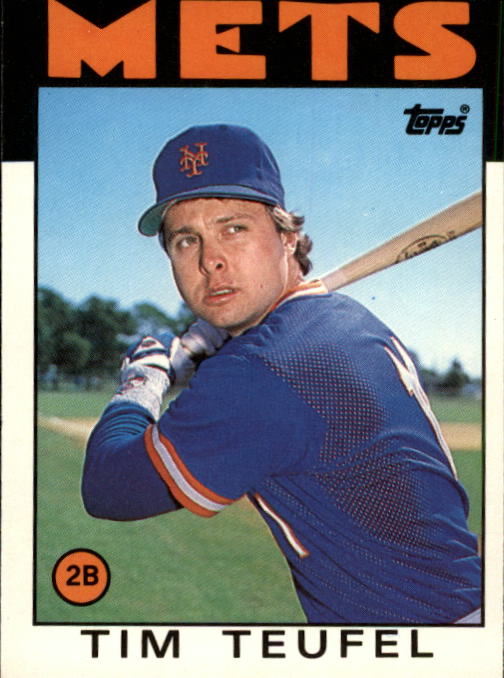 1986 Topps Traded #109T Tim Teufel