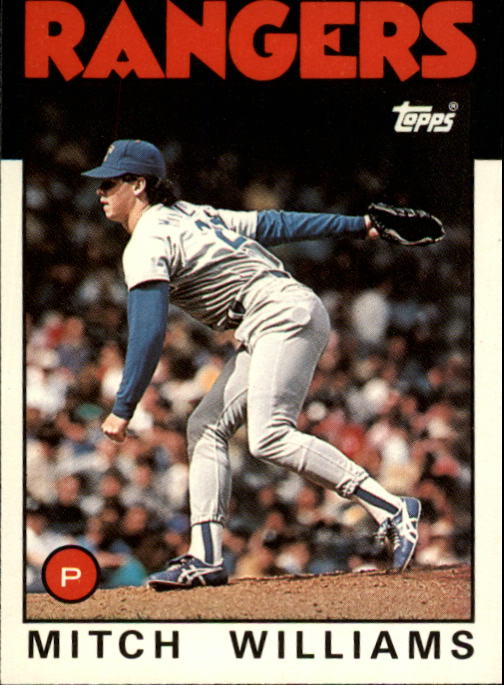 1986 Topps Traded #125T Mitch Williams XRC