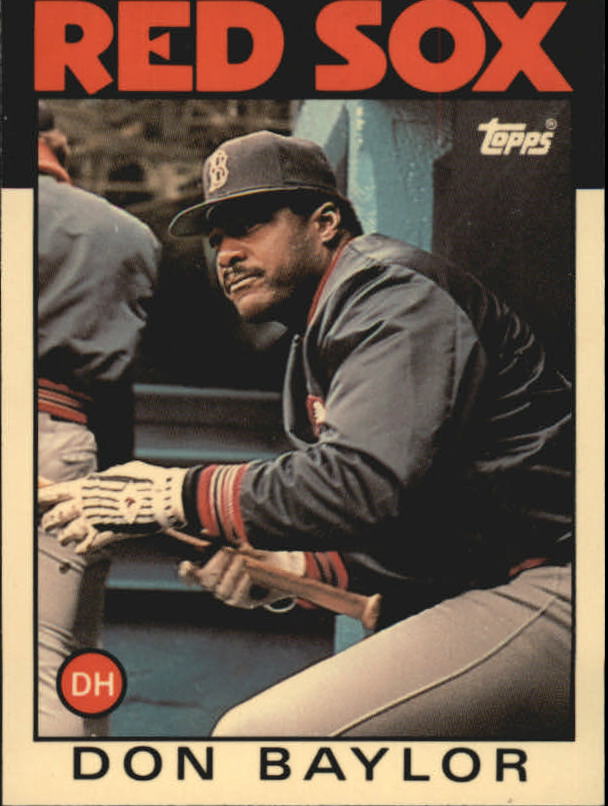 1986 Topps Traded Tiffany #6T Don Baylor