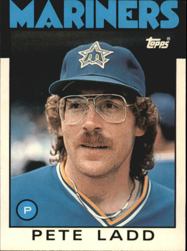 1986 Topps Traded Tiffany #58T Pete Ladd