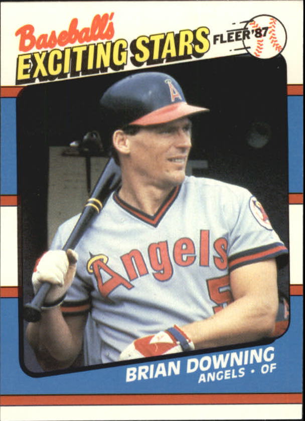 1987 Fleer Exciting Stars #16 Brian Downing