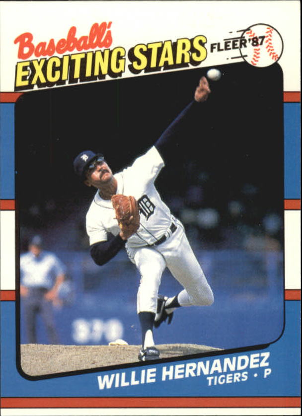1987 Fleer Exciting Stars #26 Willie Hernandez