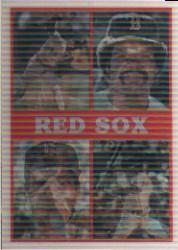 1987 Sportflics Team Preview #9 Boston Red Sox/Wade Boggs/Roger Clemens/Dennis