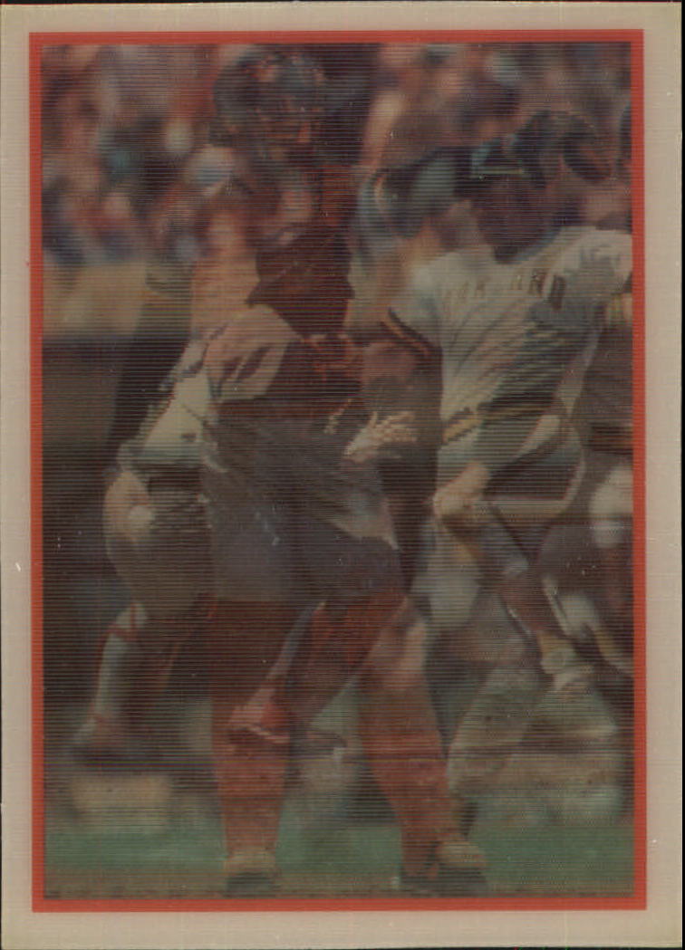 1987 Sportflics #154 Tri-Stars Parrish/Slaught/Gedman