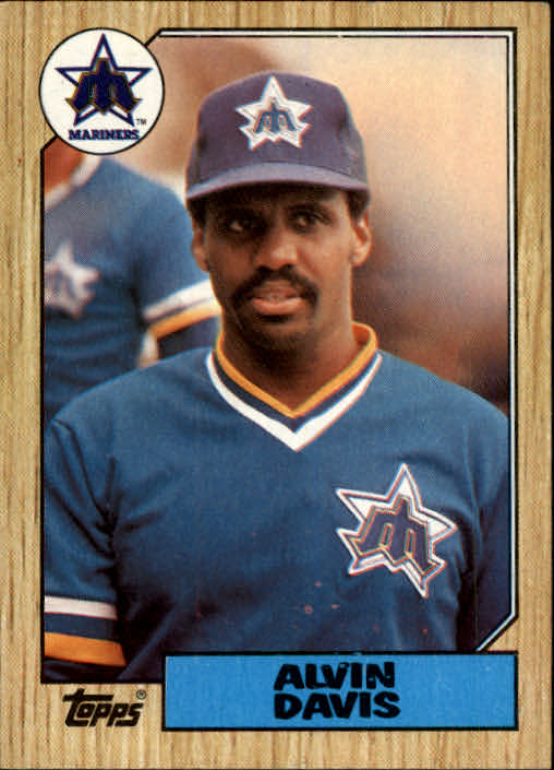 1987 Topps #235 Alvin Davis - NM-MT - The Dugout Sportscards