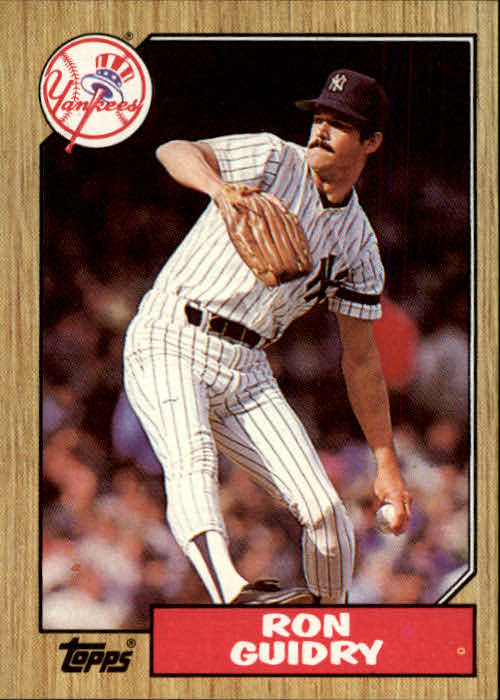 Ron Guidry baseball card 1976 Topps Rookie Pitchers #599 (New York Yankees)  Rookie Card