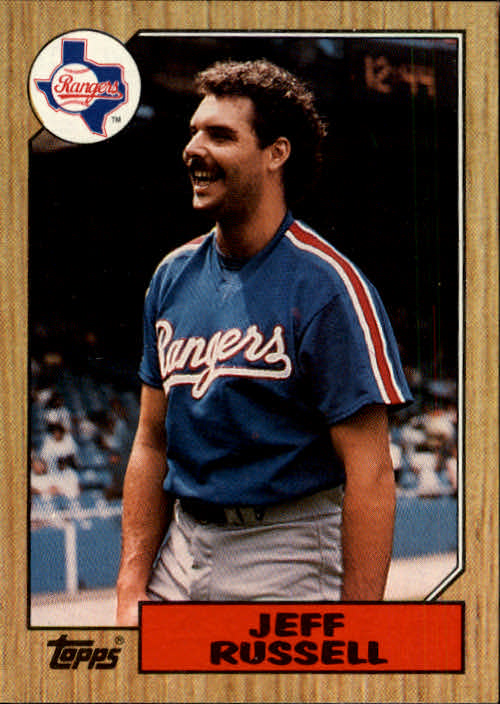 1987 Topps #444 Jeff Russell
