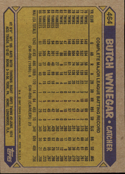 B2437- 1987 Topps Baseball Karten 399-598 + Rookies -du Pick- 15 + Gratis US - Bild 127 von 389