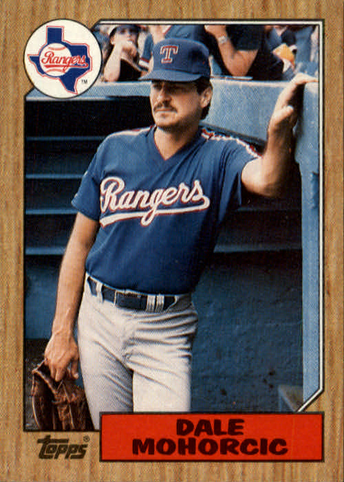 1987 Topps #497 Dale Mohorcic