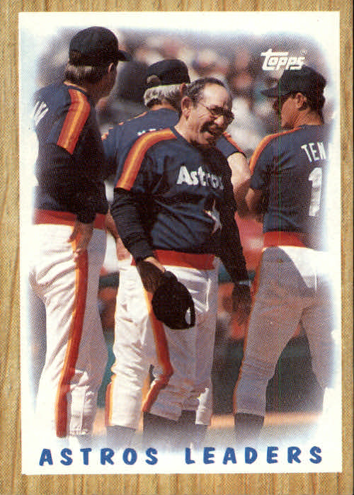 1987 Topps #531 Astros TL/Y.Berra