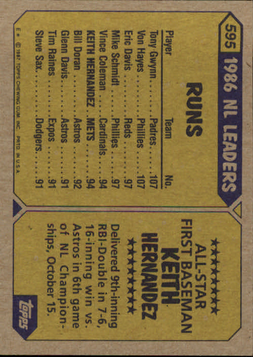 B2437- 1987 Topps Baseball Karten 399-598 + Rookies -du Pick- 15 + Gratis US - Bild 385 von 389