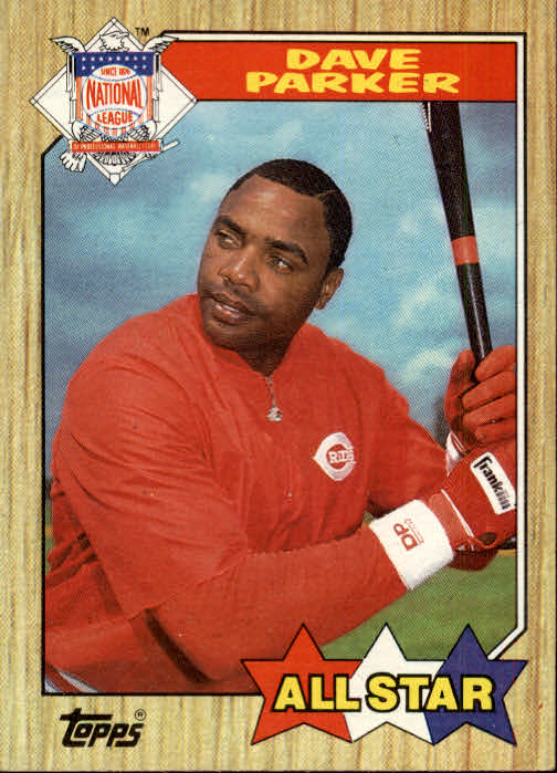 1987 Topps #600 Dave Parker AS