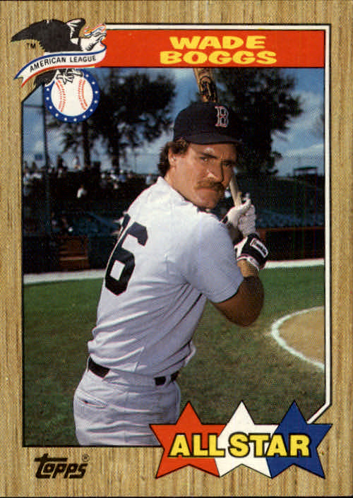 1987 Topps #608 Wade Boggs AS