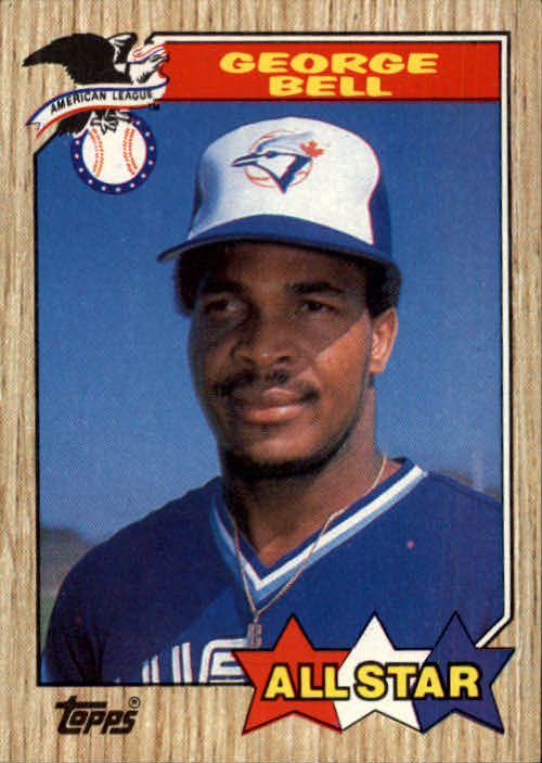 1987 Topps #612 George Bell AS