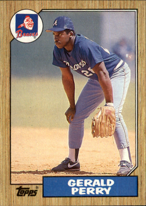 1987 Topps #639 Gerald Perry
