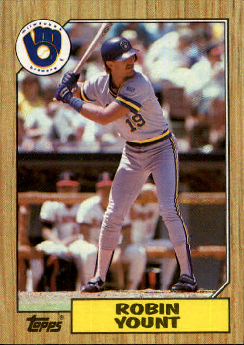 1987 Topps #773 Robin Yount