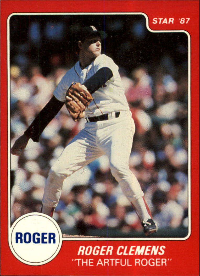 1987 Star Clemens #1 Roger Clemens CL