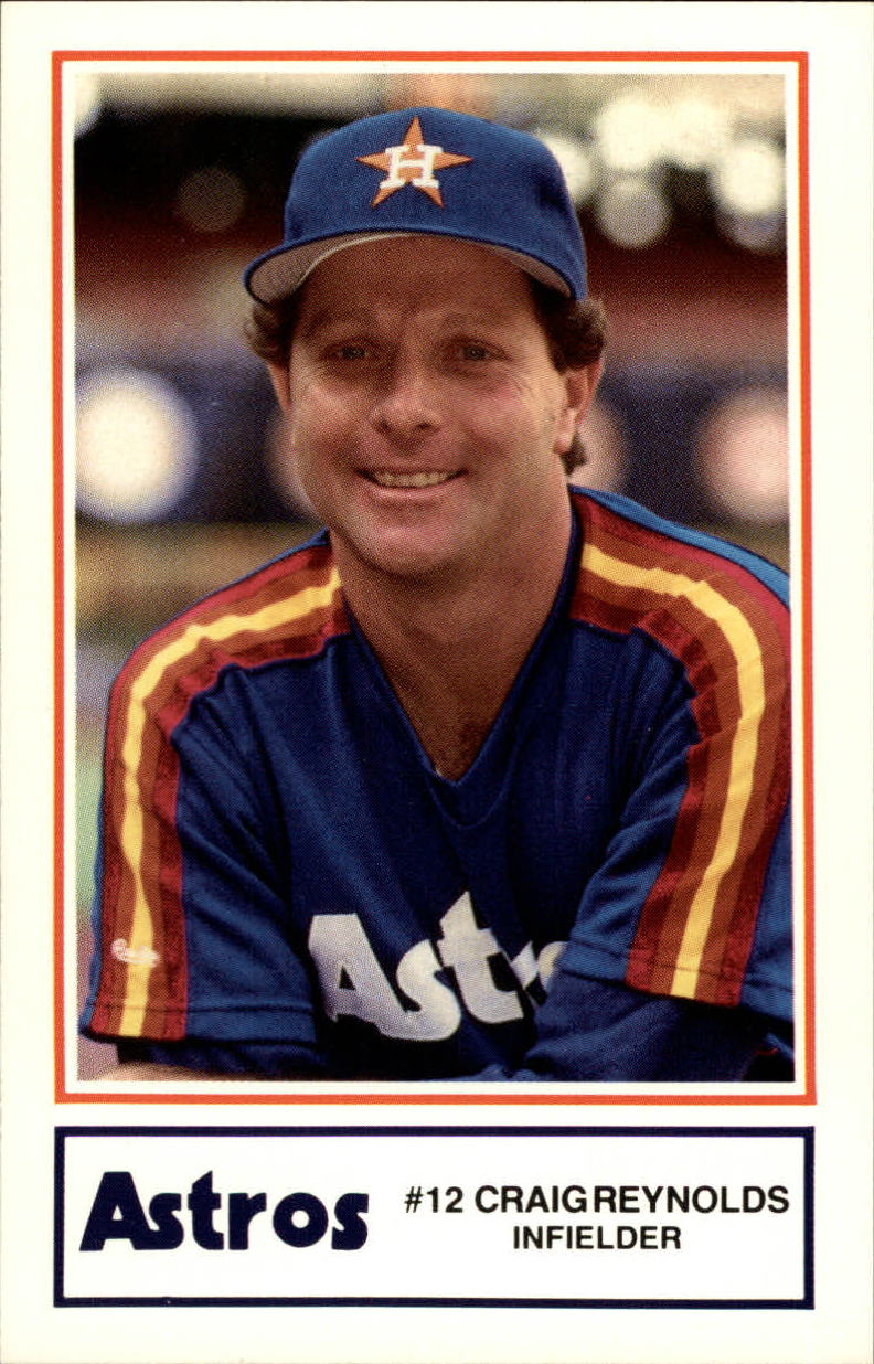 1987 Astros Police #10 Craig Reynolds