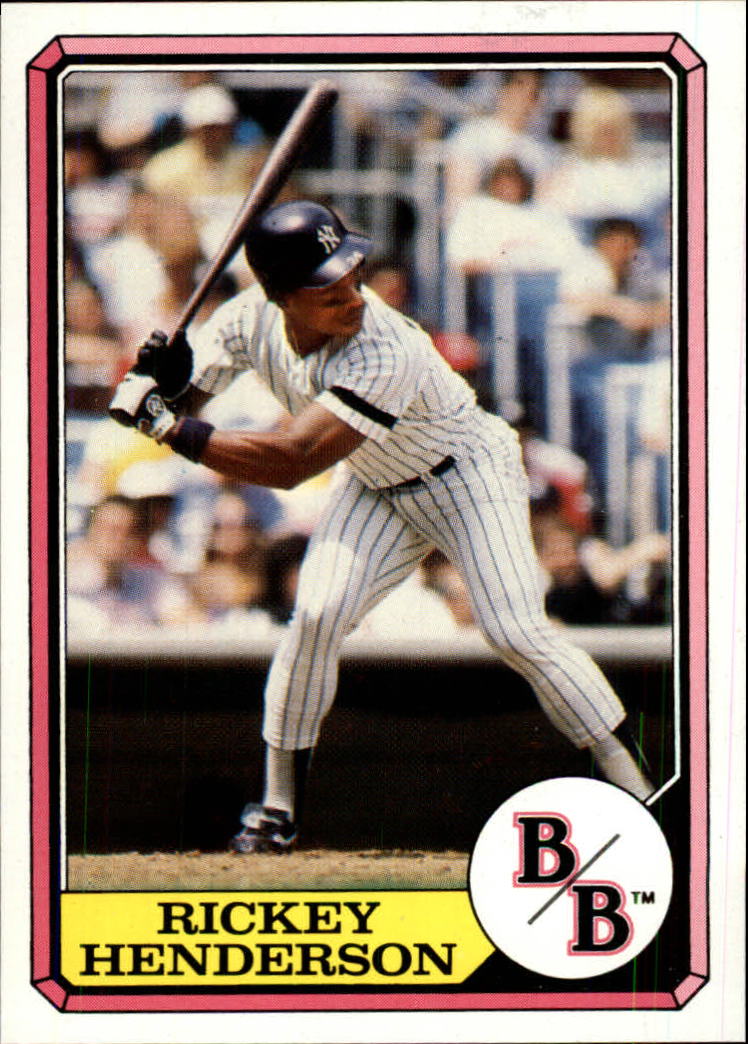 1987 Boardwalk and Baseball #8 Rickey Henderson
