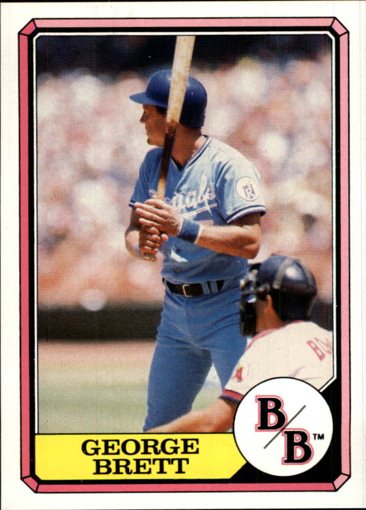 1987 Boardwalk and Baseball #13 George Brett