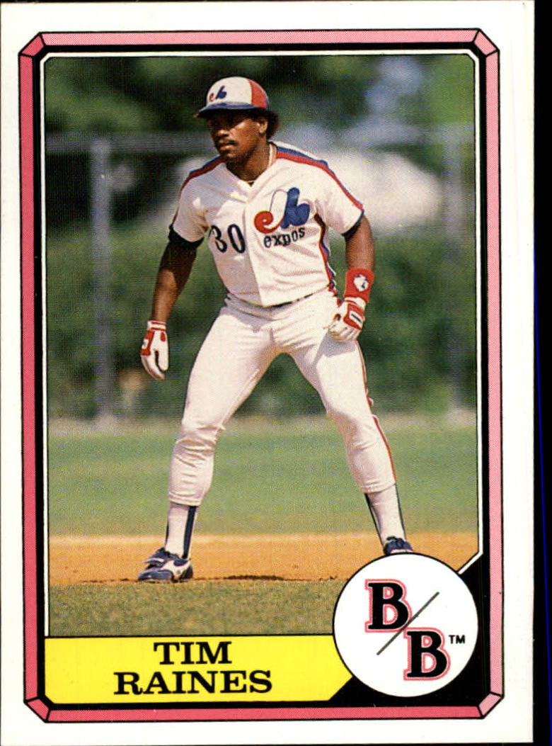 1987 Boardwalk and Baseball #24 Tim Raines