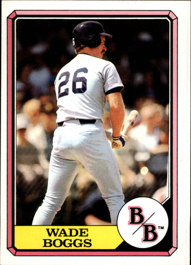 1987 Boardwalk and Baseball #31 Wade Boggs