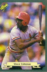 1987 Classic Game #30 Vince Coleman