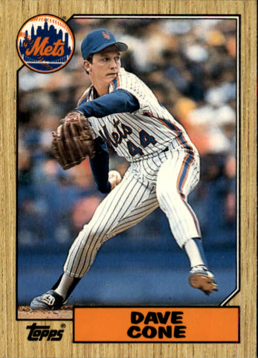 1987 Topps Traded #24T David Cone XRC