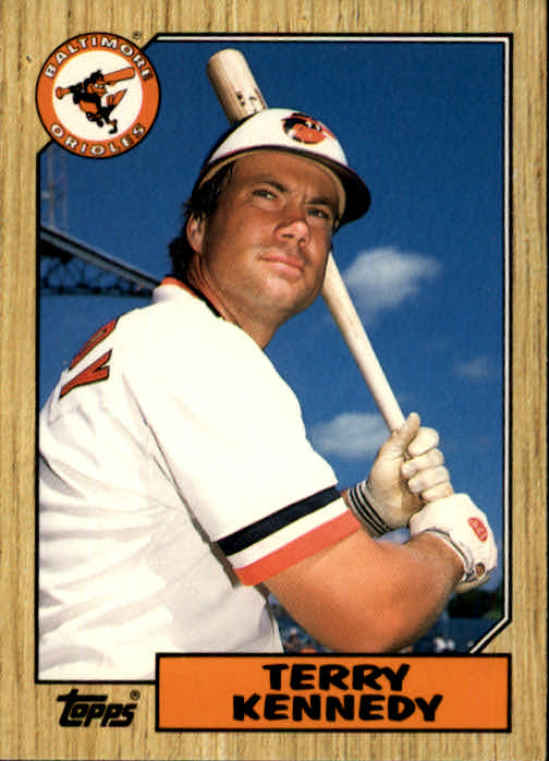 1987 Topps Traded #57T Terry Kennedy