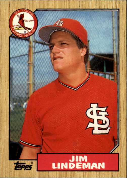 1987 Topps Traded #65T Jim Lindeman