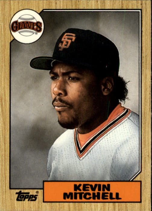 1987 Topps Traded #81T Kevin Mitchell