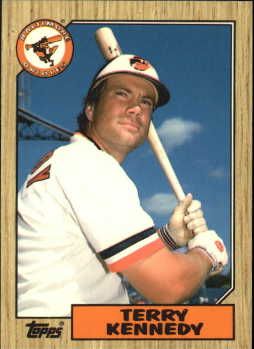 1987 Topps Traded Tiffany #57T Terry Kennedy
