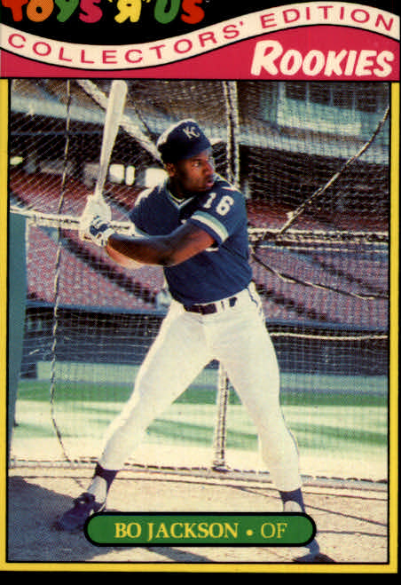 1987 Fleer Baseball #369 Bo Jackson Rookie Card