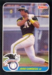 1987 Donruss All-Stars #21 Jose Canseco