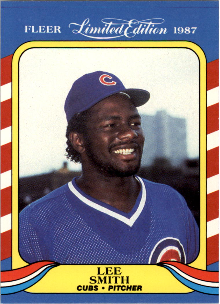 1987 Fleer Limited Edition #39 Lee Smith