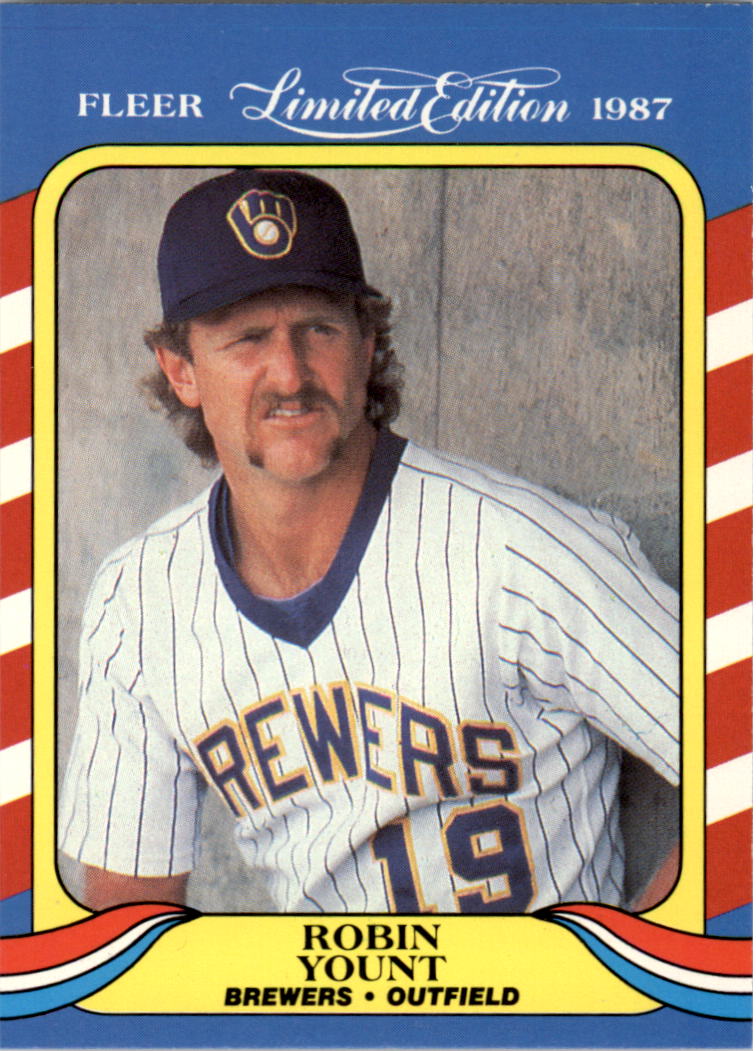 1987 Fleer Limited Edition #44 Robin Yount
