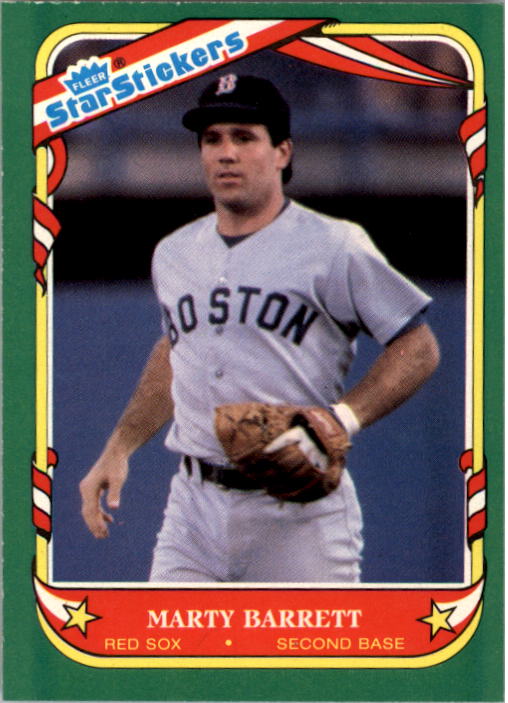 1987 Fleer Star Stickers Baseball - Picture 4 of 119