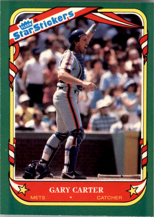 1987 Fleer Star Stickers Baseball - Picture 16 of 119
