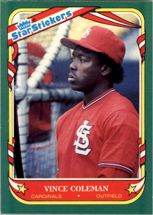 1987 Fleer Star Stickers Baseball - Picture 24 of 119