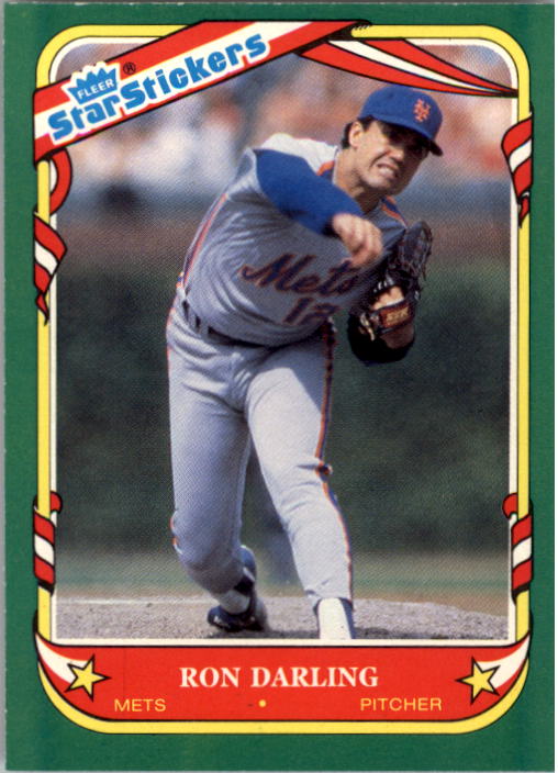 1987 Fleer Star Stickers Baseball - Picture 26 of 119