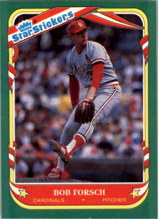1987 Fleer Star Stickers Baseball - Picture 38 of 119