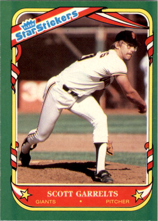 1987 Fleer Star Stickers Baseball - Picture 44 of 119