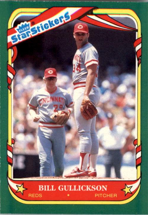 1987 Fleer Star Stickers Baseball - Picture 50 of 119