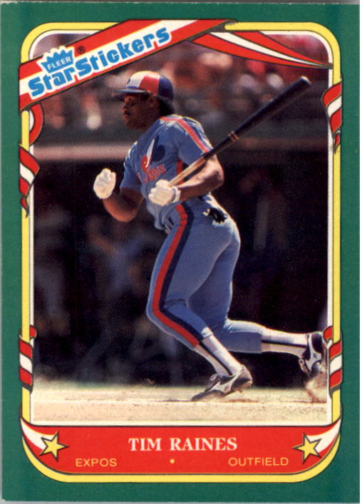 1987 Fleer Star Stickers Baseball - Picture 82 of 119