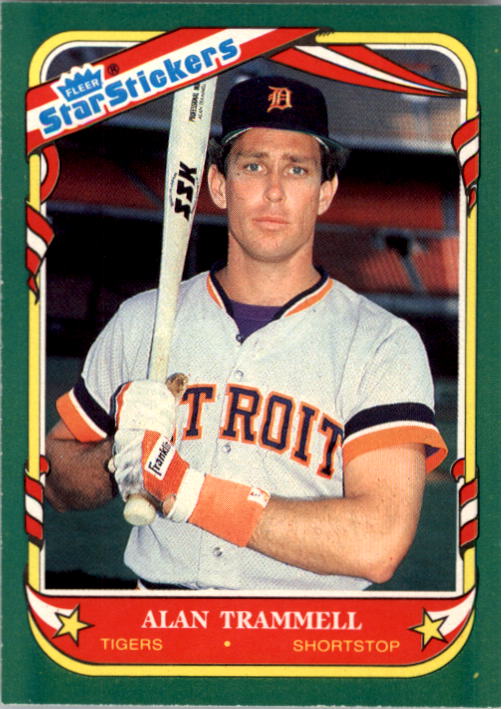 1987 Fleer Star Stickers Baseball - Picture 108 of 119