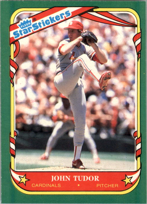 1987 Fleer Star Stickers Baseball - Picture 110 of 119